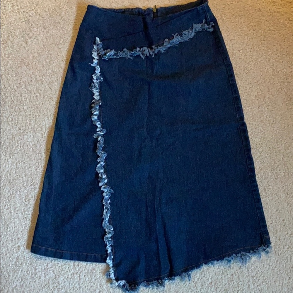 Denim skirt